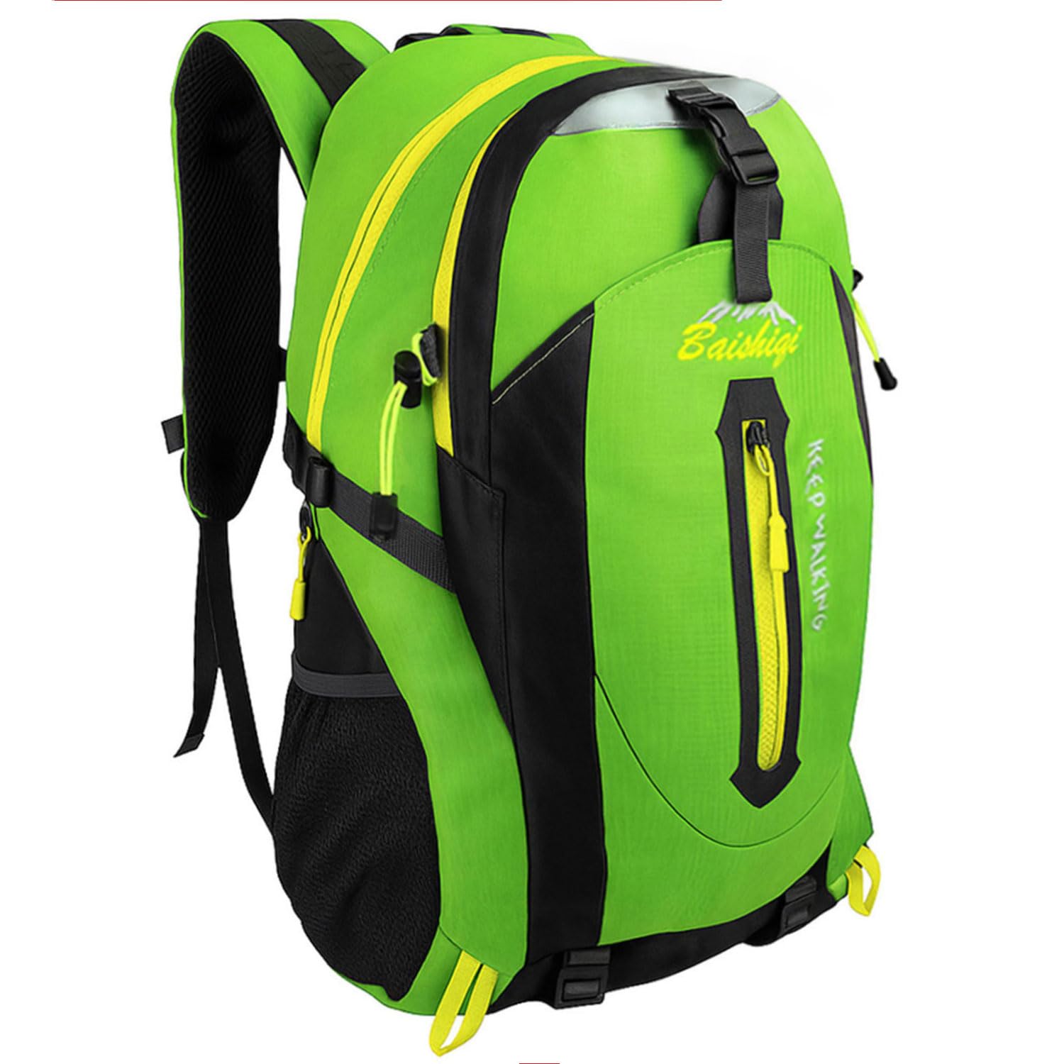 OcioDual Plecak turystyczny OcioDual 30L Zielony Lekki wodoodporny plecak podróżny Składany plecak survivalowy Damski plecak kempingowy Męskie plecaki trekkingowe górskie Nordic Walking Sport