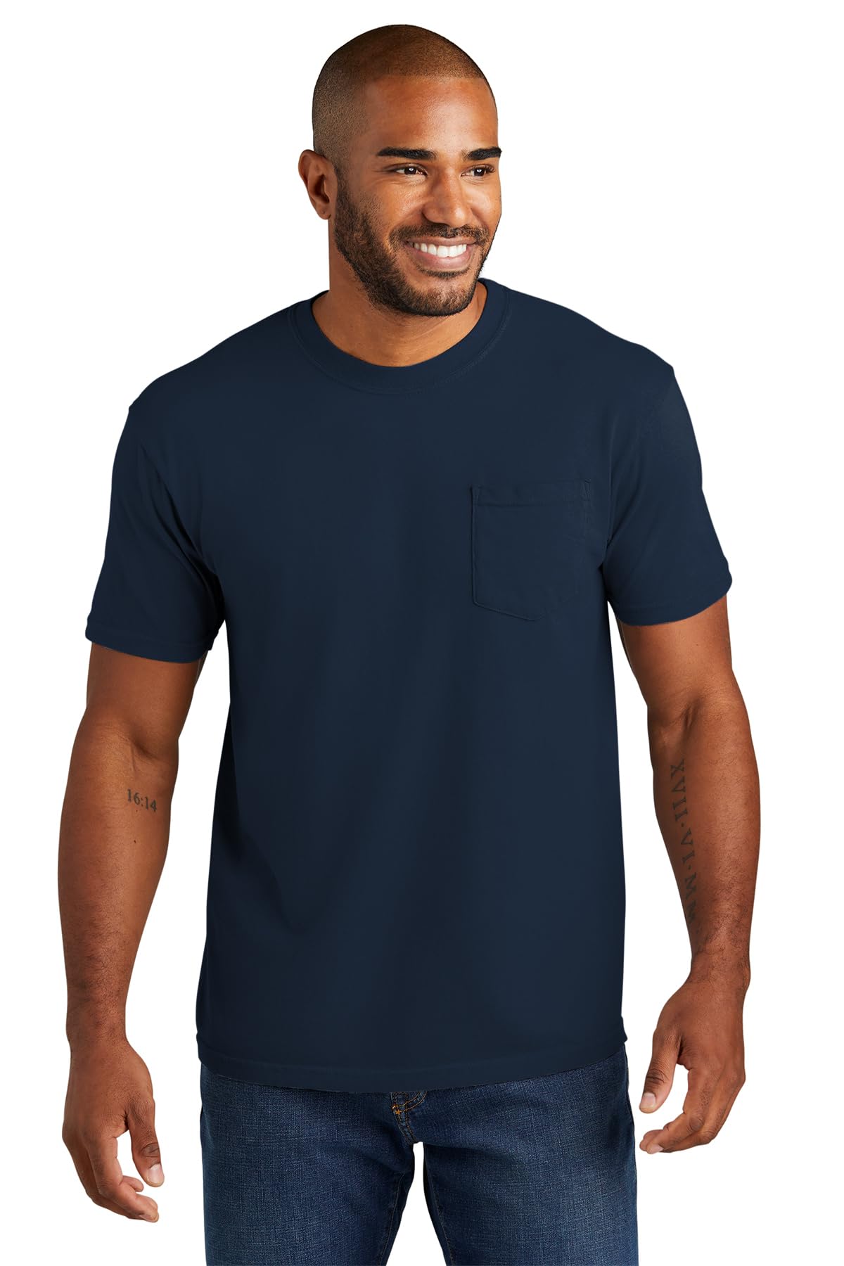 Comfort ColorsAdult Short Sleeve Pocket Tee, Style 6030OEKO-TEX STANDARD 100