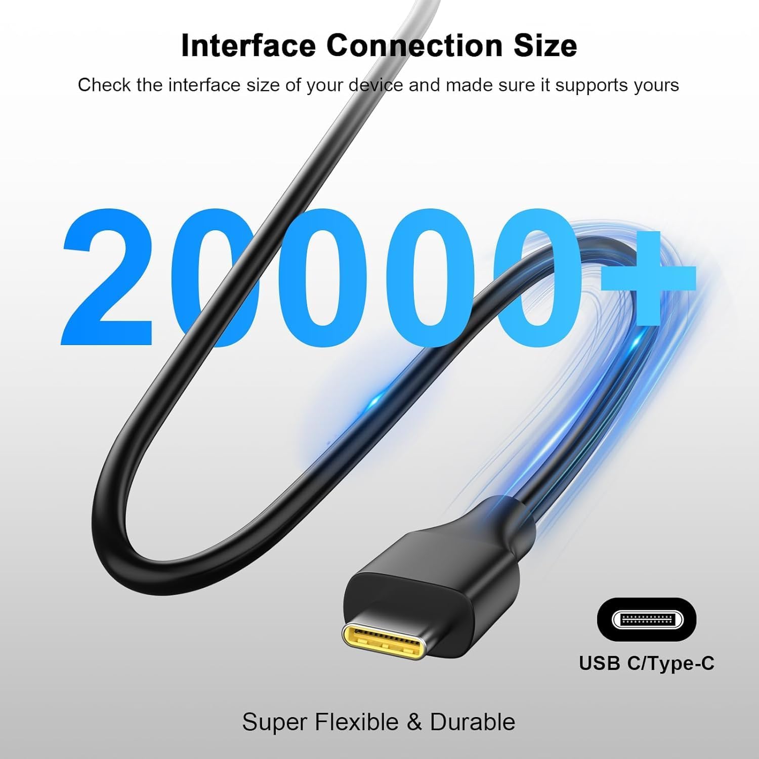 Ymawetia 65W 45W USB C Universal Laptop Charger Fast Charging Replacement for Lenovo Thinkpad/Yoga, Compatible with Dell Chromebook, Asus, Samsung, Acer, Google Series Type C AC Adapter Power Cord - Image 3