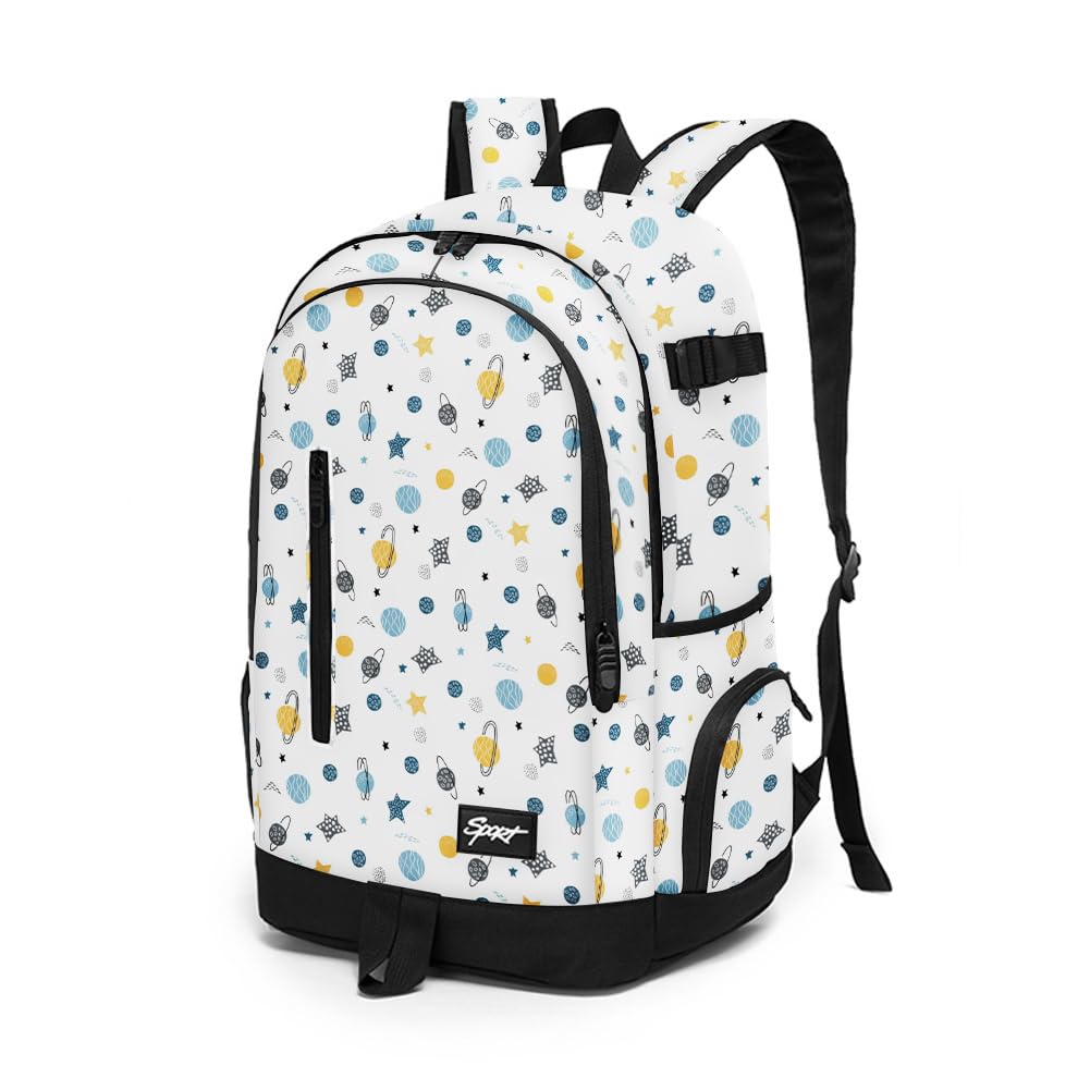 rickyh style School Backpack Travel Bag for Men &amp; Women Lightweight College Back Pack with Laptop Compartmen