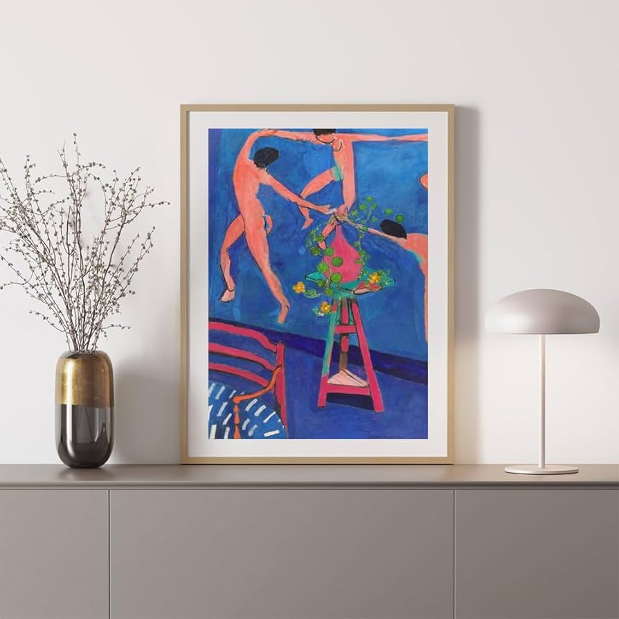 アンリ・マティス、「ナスタチウムと≪ダンス≫」、希少な画集より アンリ・マティス、「ナスタチウムと≪ダンス≫」、希少な画集