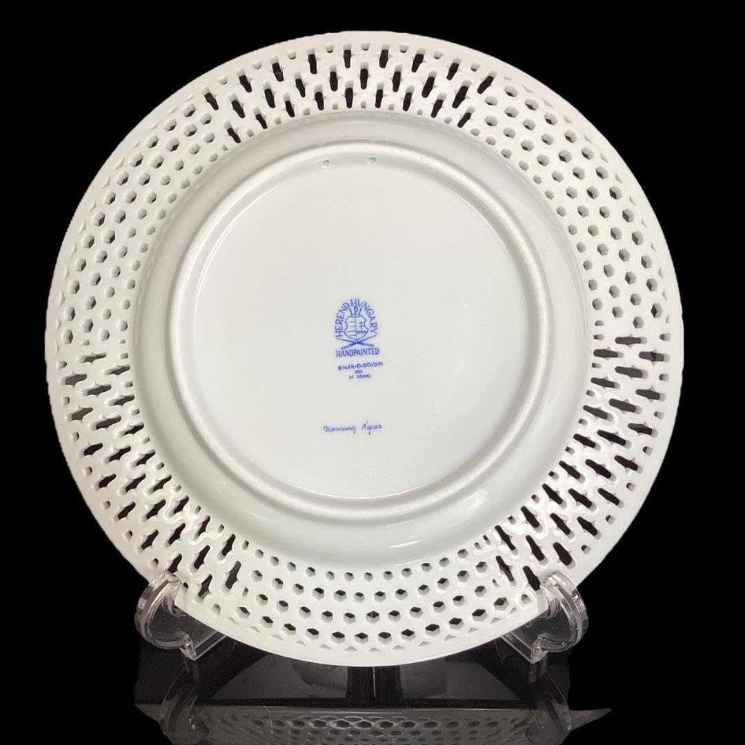 ヘレンド　西安の黒　飾り皿 ヘレンド西安の黒飾り皿