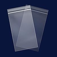 Vista 1 de iMailer - 500 unidades - Bolsas de plástico pequeñas de 4x6 pulgadas, 2 mil Bolsas transparentes reutilizables con cierre