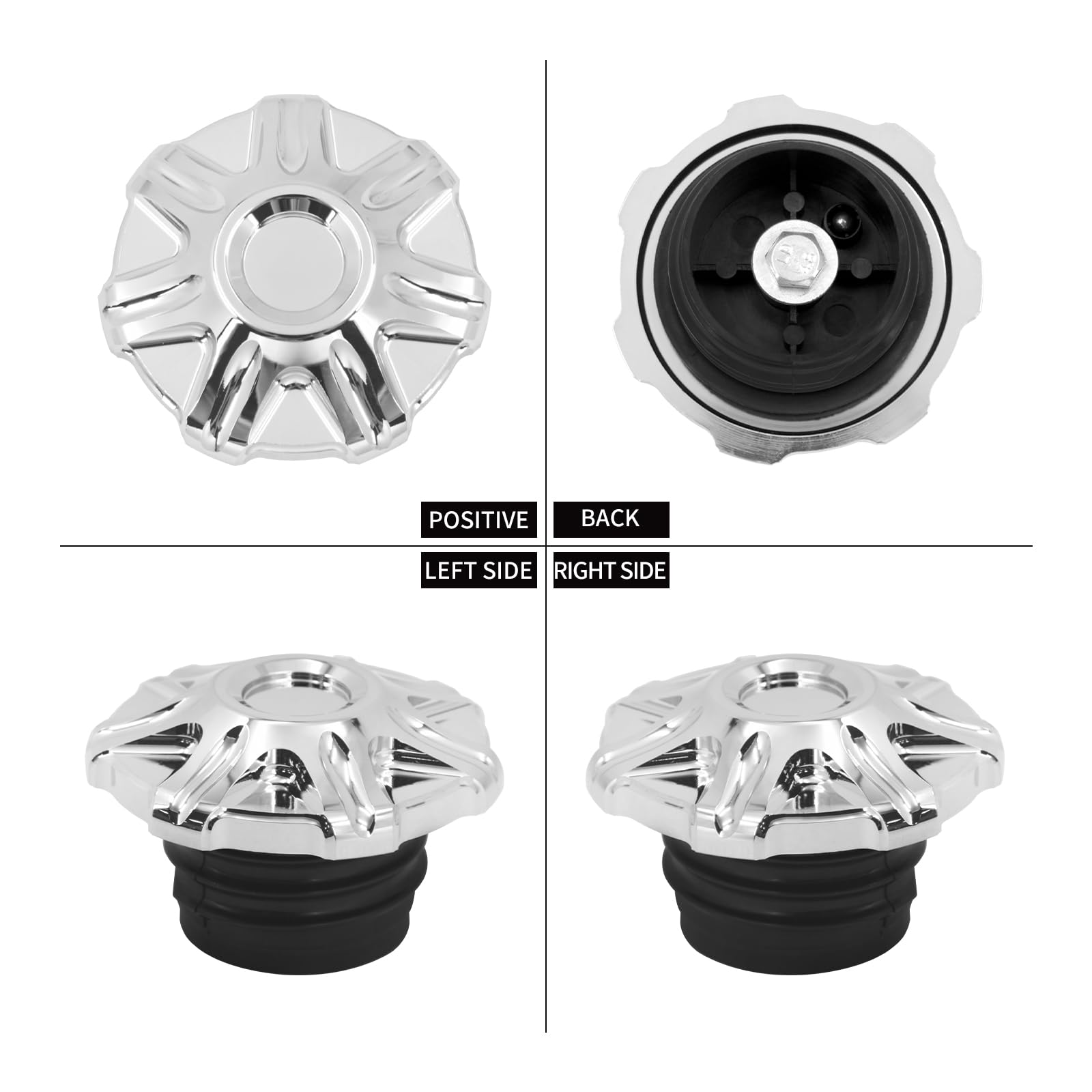 Amazon | HDBUBALUS バイク タンクキャップ ハーレー用 フューエル