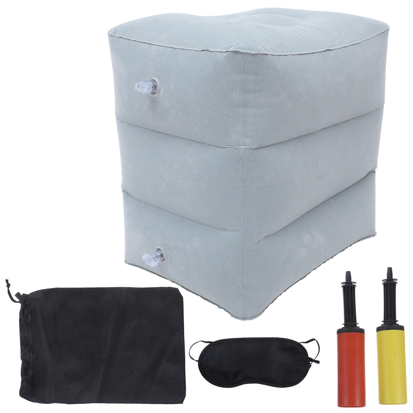 Repose-pieds voyage contre la fatigue jambes coussin gonflable PVC pour avion