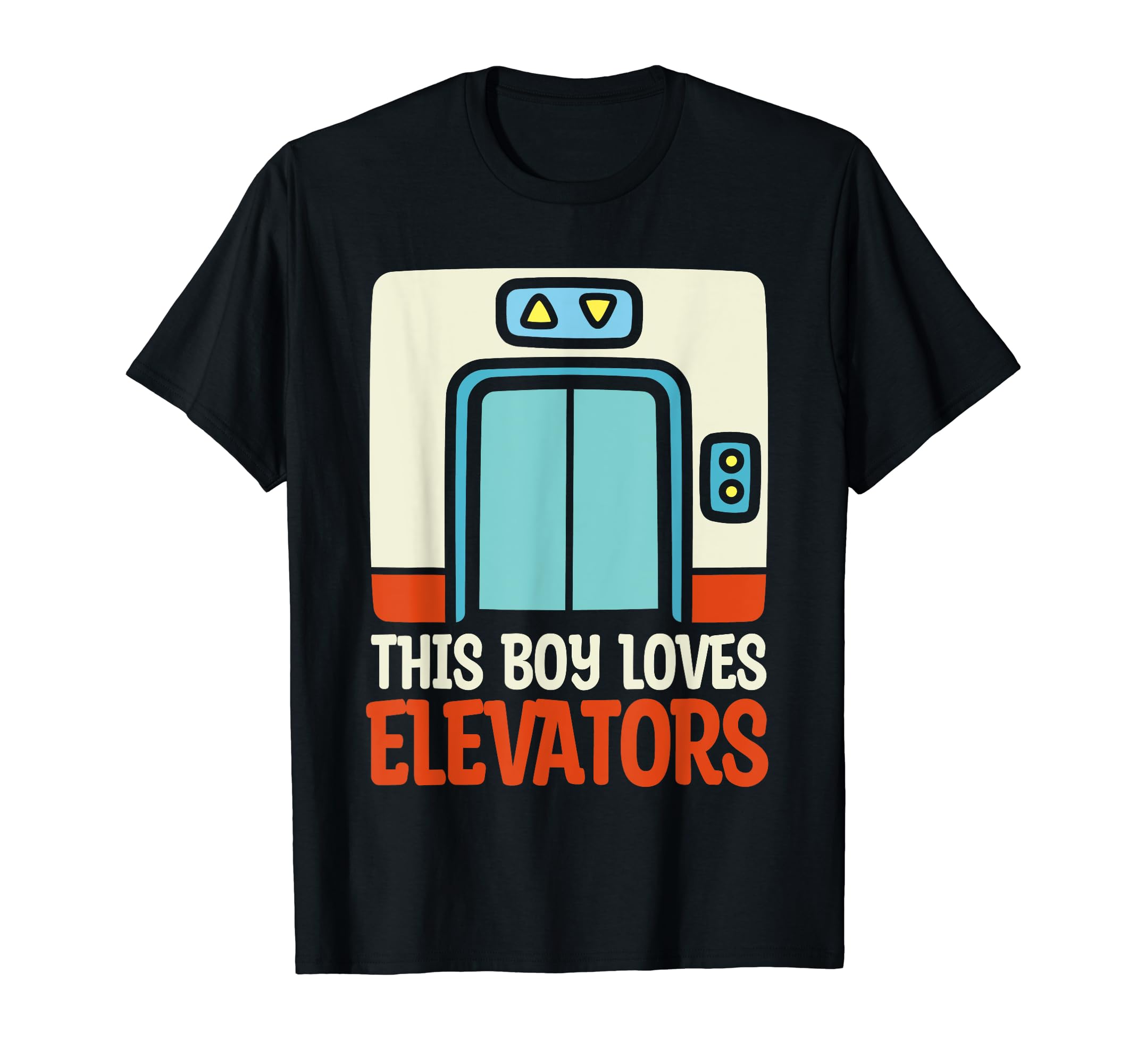 Elevator Toddler This Boy Loves Elevators T-Shirt