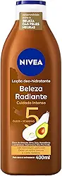 NIVEA Hidratante Desodorante Beleza Radiante Cuidado Intenso 400ml - Desenvolvido especialmente para a beleza da pele negra, ajuda na reparação das áreas ressecadas