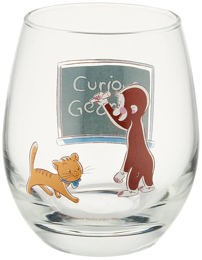 Amazon｜おさるのジョージ 3D グラス タンブラー 約330ml
