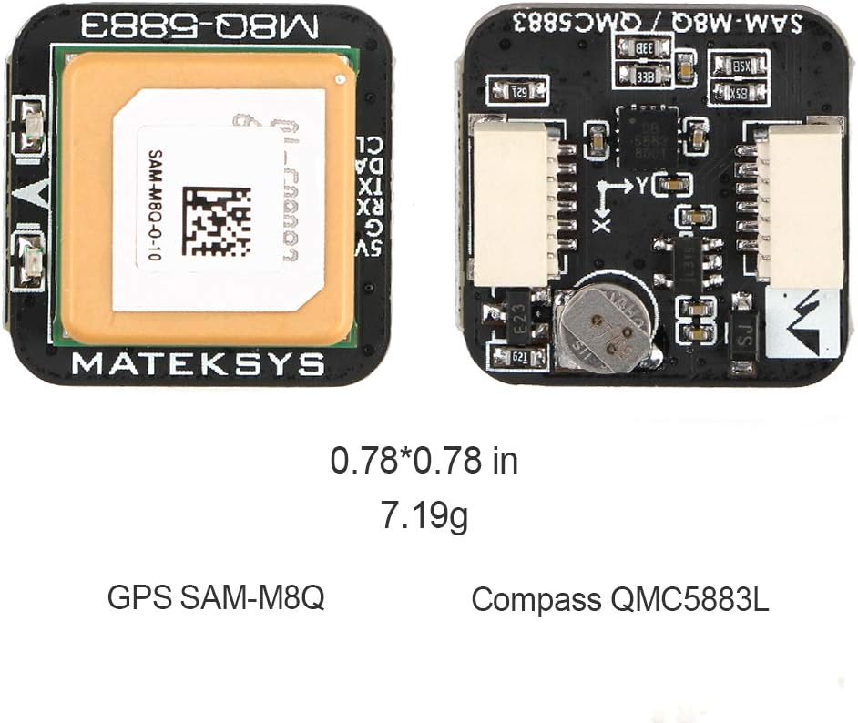 Crаzу Dеаlѕ Makerfire GPS Compass Module M8Q-5883, Mini FPV GPS Module,SAM-M8Q GPS QMC5883L Compass Module for RC Drone FPV Racing Suреr Bіg Clеаrаnсе! Makerfire GPS Compass Module M8Q-5883, Mini FPV GPS Module,SAM-M8Q GPS QMC5883L Compass Module for RC Drone FPV Racing