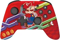 Controle sem fio Hori Pad Pro - Edição Especial Mario, Licenciado para Nintendo Switch