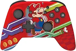 Controle sem fio Hori Pad Pro - Edição Especial Mario, Licenciado para Nintendo Switch