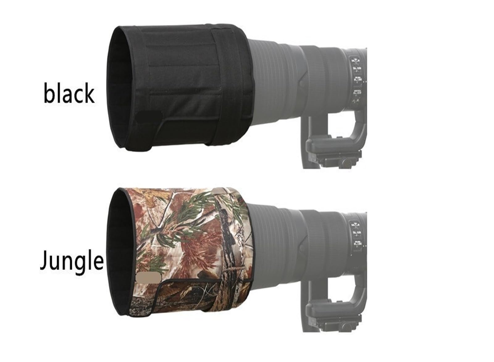 Pare-Soleil d'objectif Reflex 600 mm F/4 Pliable (L)(Black)