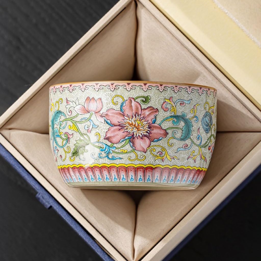 GSOUL Kungfu Tea cup Exquisite Tea Cups Teacups Sets Master Single For Home Use Handmade Kung Fu Small Tea Cups