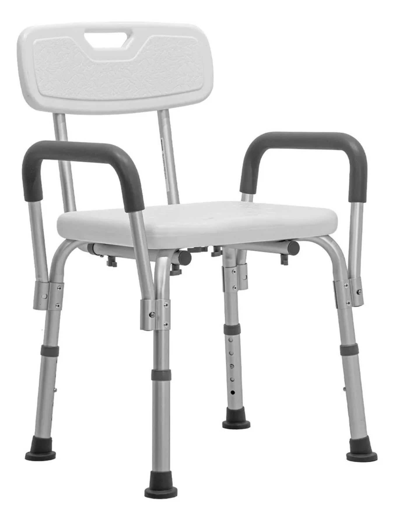 THUNDER Medical Store - Silla para Ducha y Tina con Brazos Desmontables y Respaldo