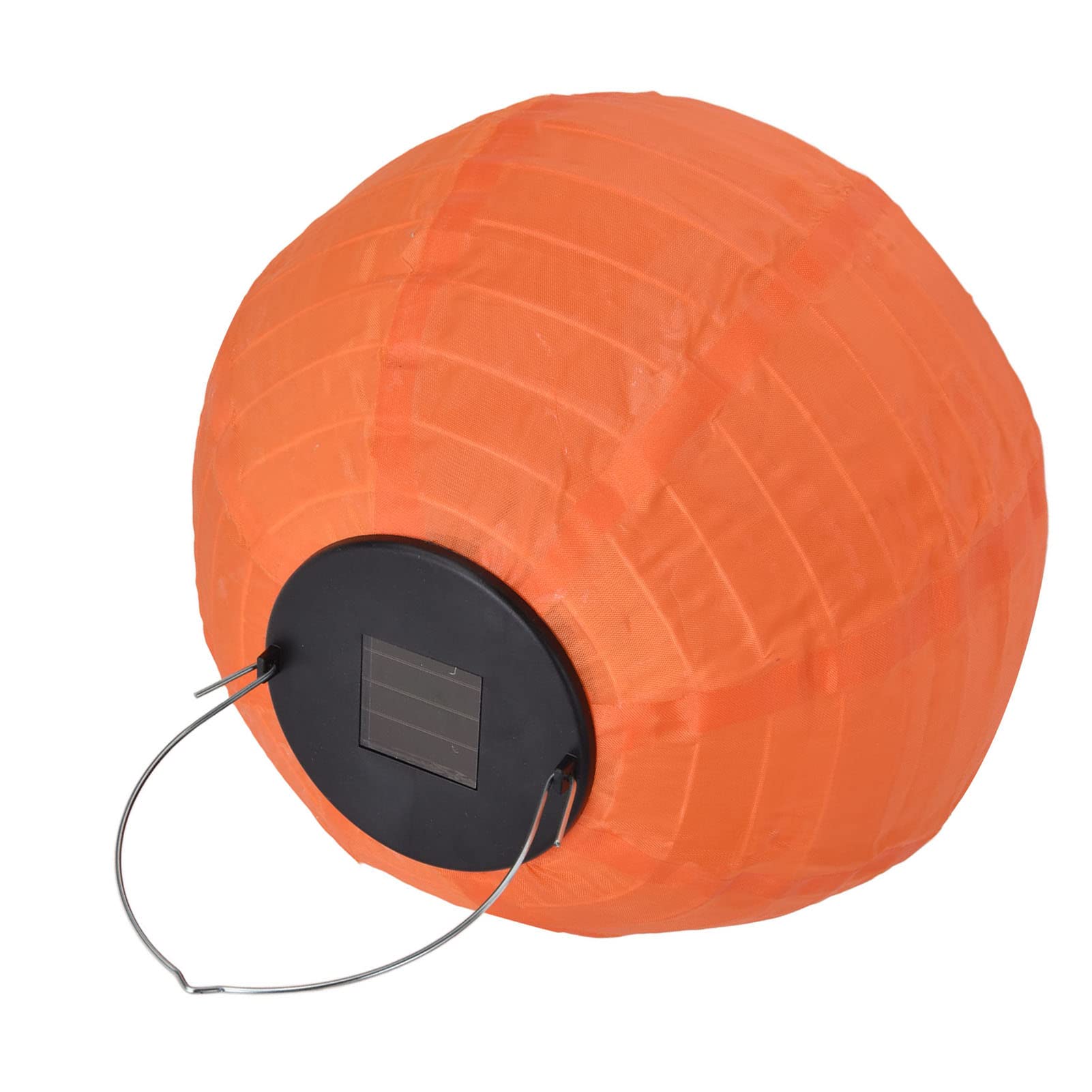 Entatial Orange Led Chinese Lantern, Solar Cloth Lantern Waterproof For Wedding For Party For Home(Orange)