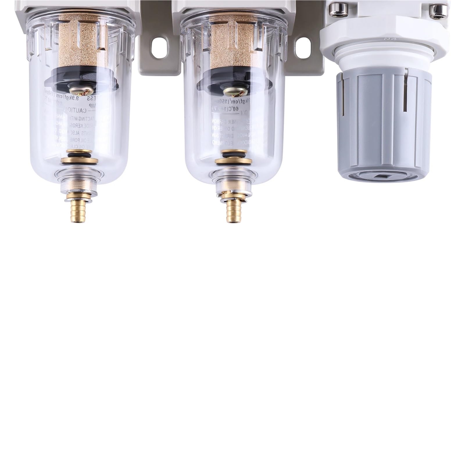 Filtre compresseur air double étage contre l'humidité pneumatique