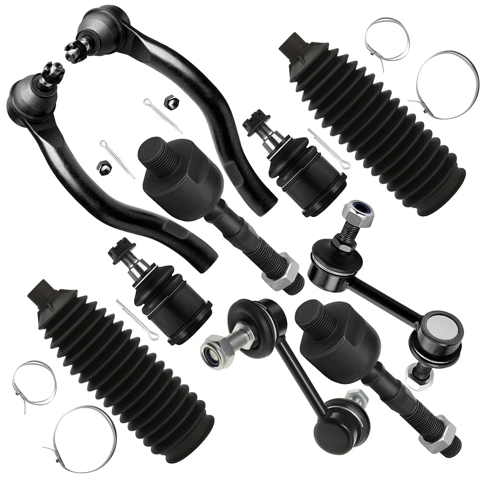 SCITOO 10pcs Front Suspension Kit Sway Bar Links Lower Ball Joints