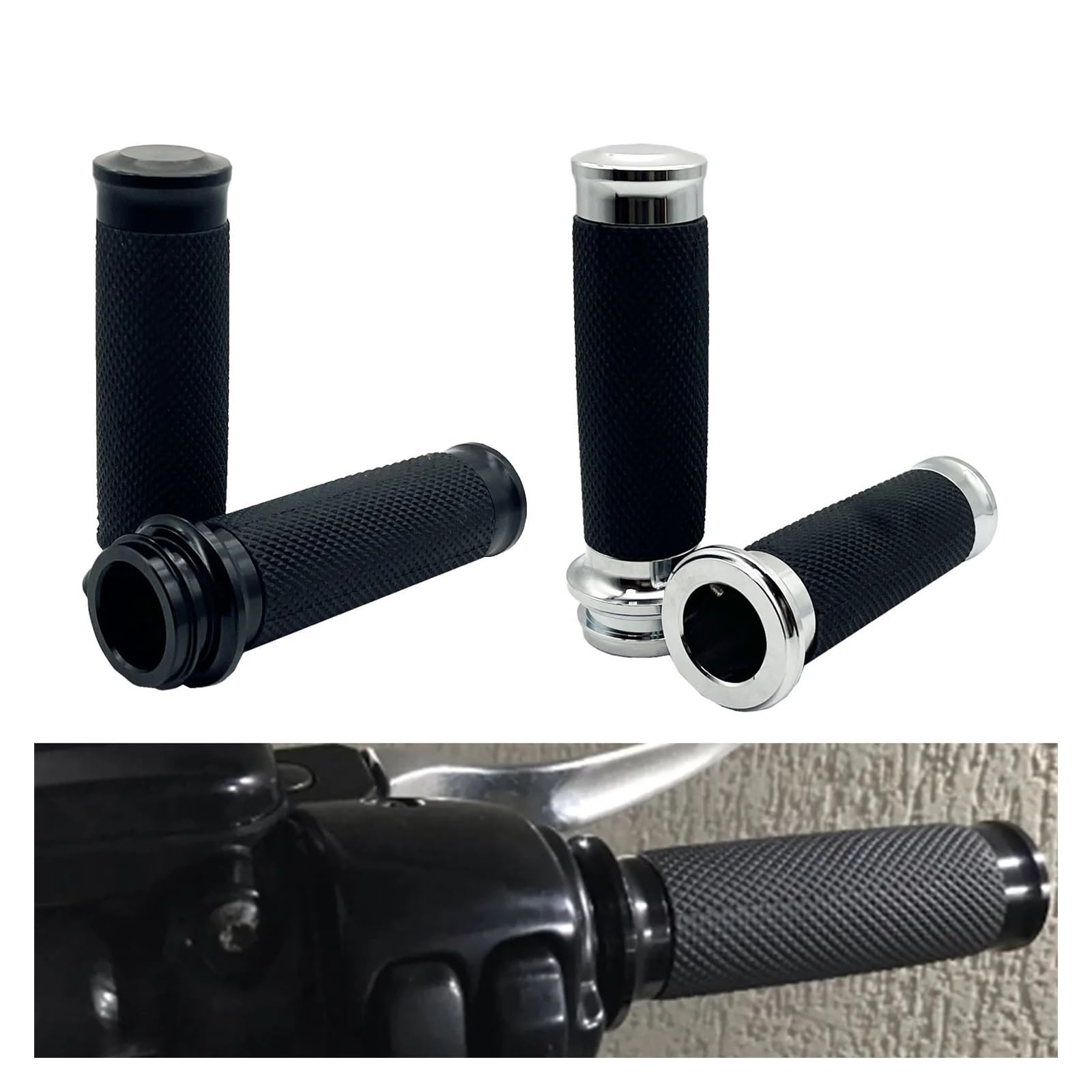 Manopole Moto 1 '' Manopole Manubrio Acceleratore Elettronico 25mm Per Har&ley Touring Road King Electra Tri Glide FLHR Dyna Manopole manubrio