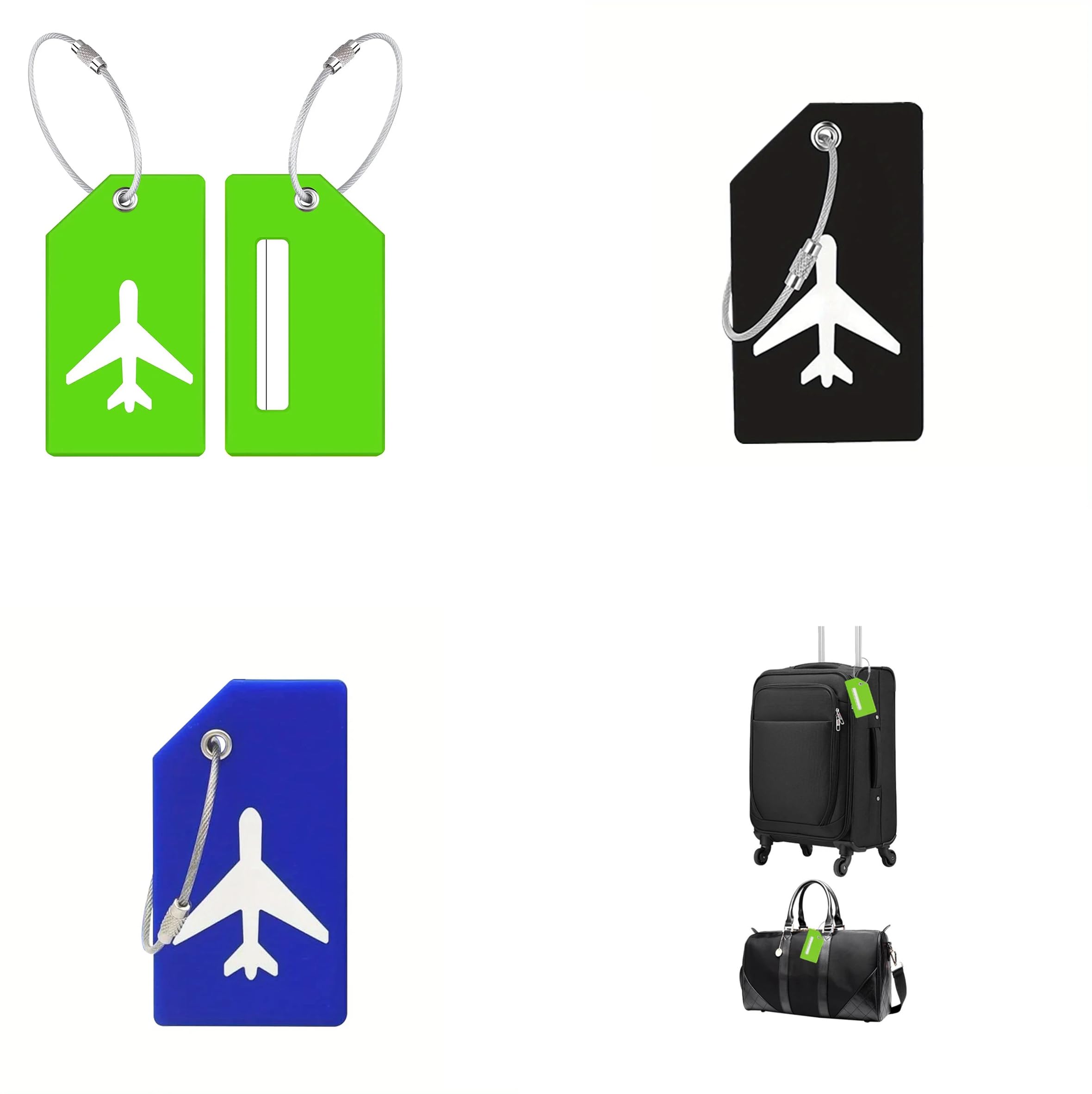 名前入り荷物タグ シリコン+ステンレス 紛失防止 個人情報保護 旅行やビジネス Amazon.co.jp: 【ネームタグ*3枚セット】耐久シリコン+ステンレス製