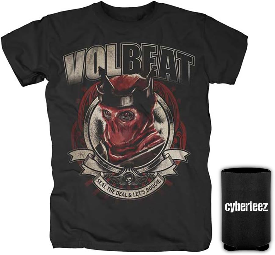 Volbeat Red King Seal The Deal & Lets Boogie T-Shirt + Coolie
