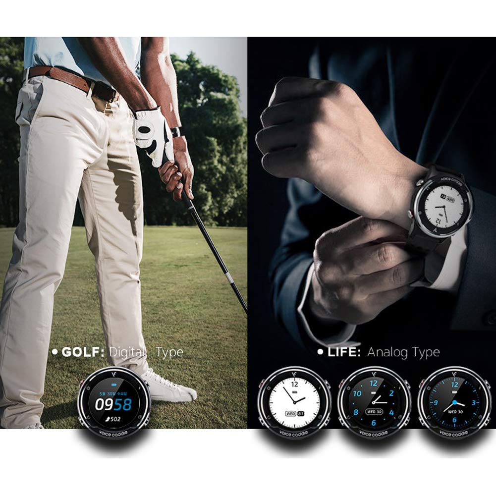 Caddie G1 Golf Gps Watch With Heart Rate Monitor Voice Caddie G1
