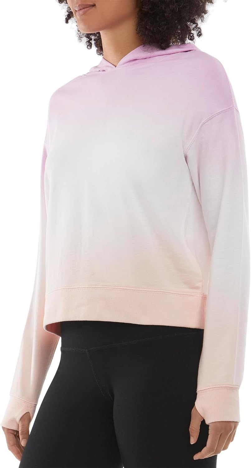 Danskin Women's Ombre Pullover Sweatshirt Hoodie