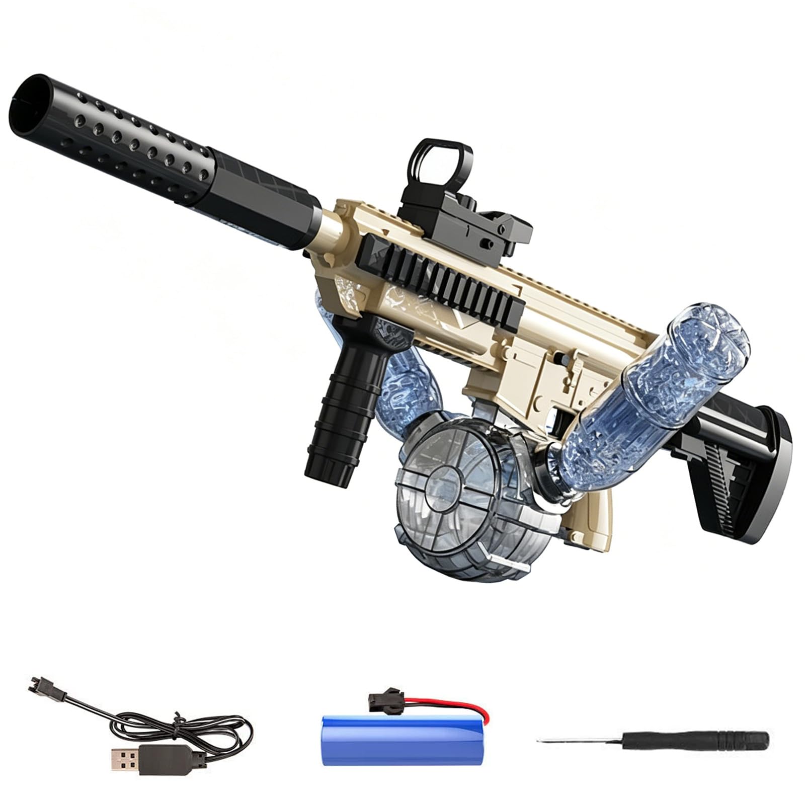 Pistola ad Acqua Elettrica,Pistole ad Acqua Potenti a Lunga Distanza,Water Gun,Pistola ad Acqua Giocattolo,Pistole ad Acqua Automatica,per Feste Estive in Piscina Aperto Spiaggia e Giardino