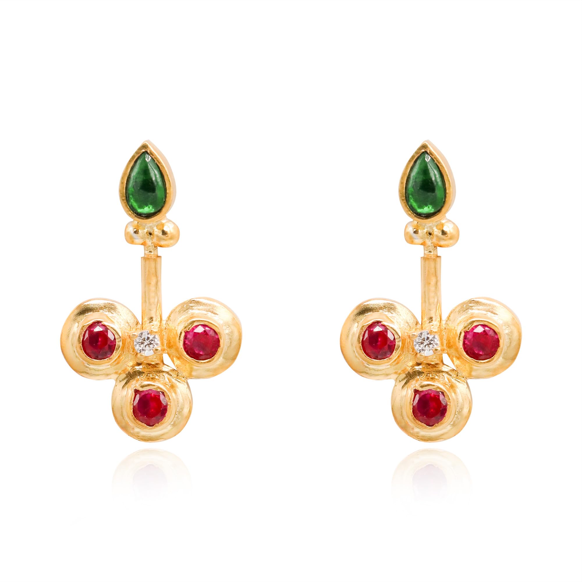 UNNIYARCHA Tri Goddess Silver 92.5 Bugadi Earrings for Women Pure Silver 925, Sterling Silver Jewellery with Certificate of Authenticity & 925 Earrings for Women Silver (B0D4Z84GB3) Amazon Price History, Amazon Price Tracker