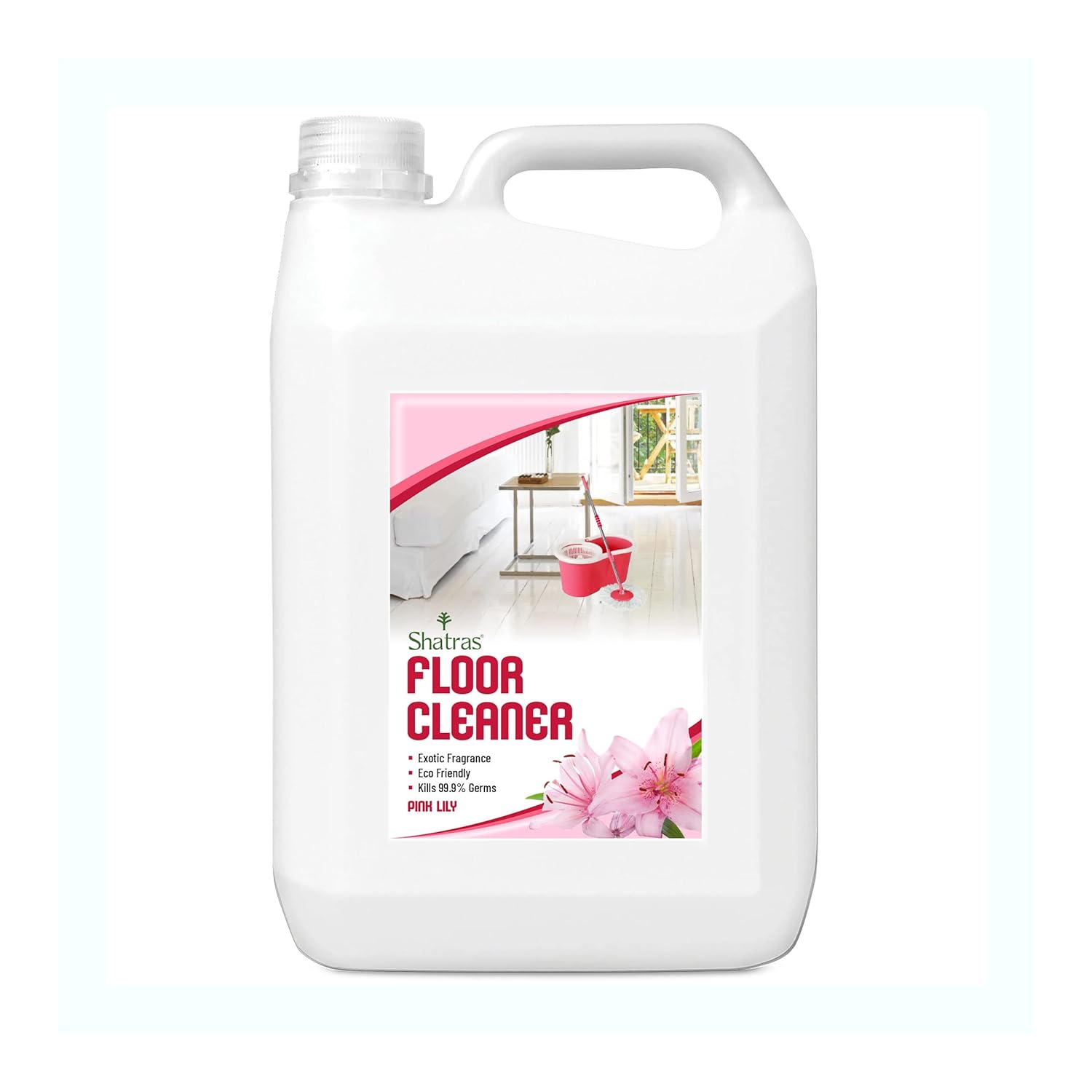 Shatras Disinfectant Surface Floor Cleaner Liquid Removes Stains, Kills