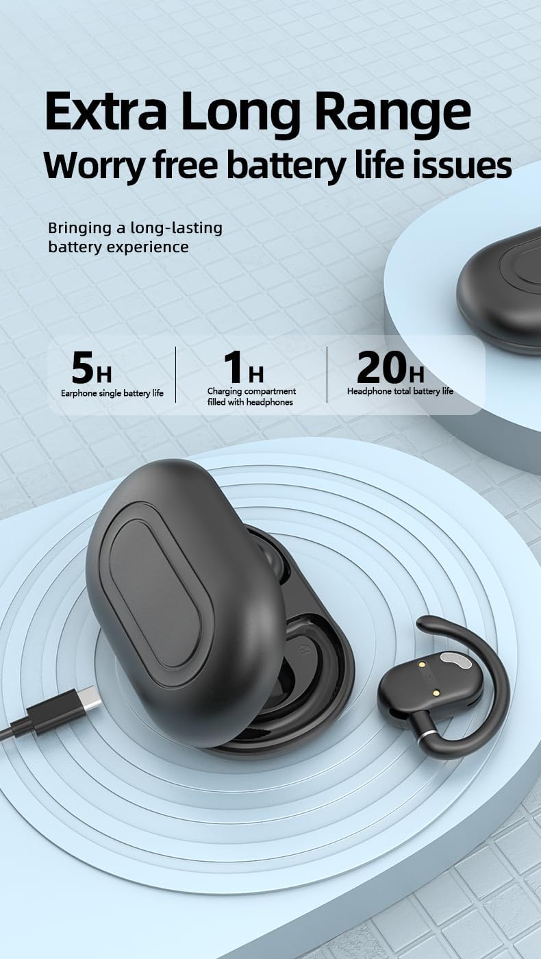 URIZONS JM18 Earbuds battery life diagram