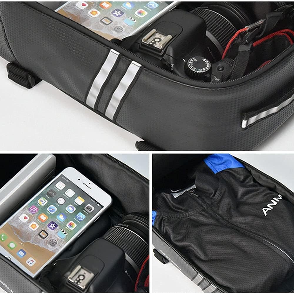 Sacchetto Antiflash Bicicletta 8L Nero