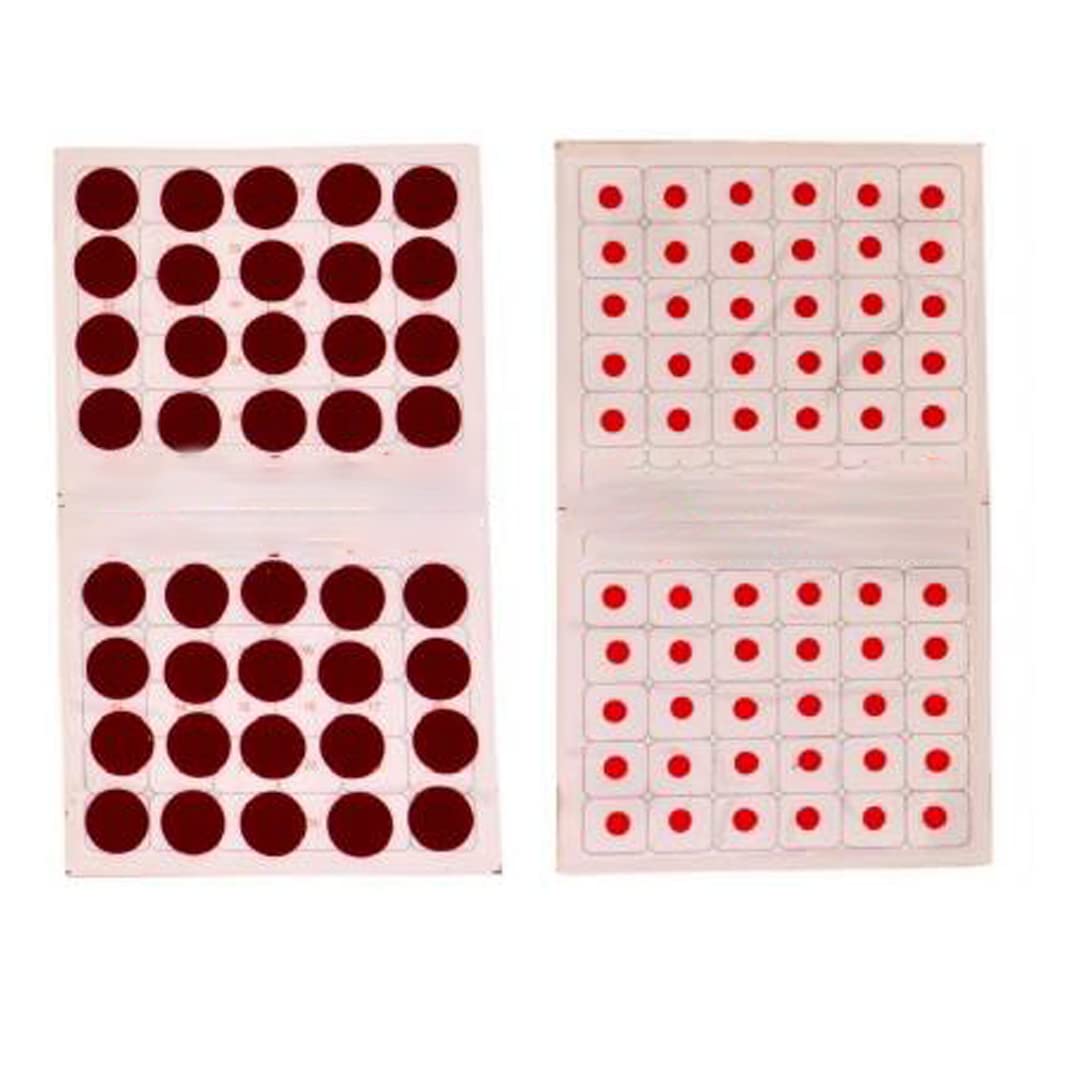 Sangam Women's Multi Sangam® Bindi Tattoos Stickets Forehead Tikka Bindi 6 Packets Wedding Sticker Face Gems Rhinestone Tikka Bollywood Party Forehead Round Velvet Dot Fashion Jewelry Face Jewels