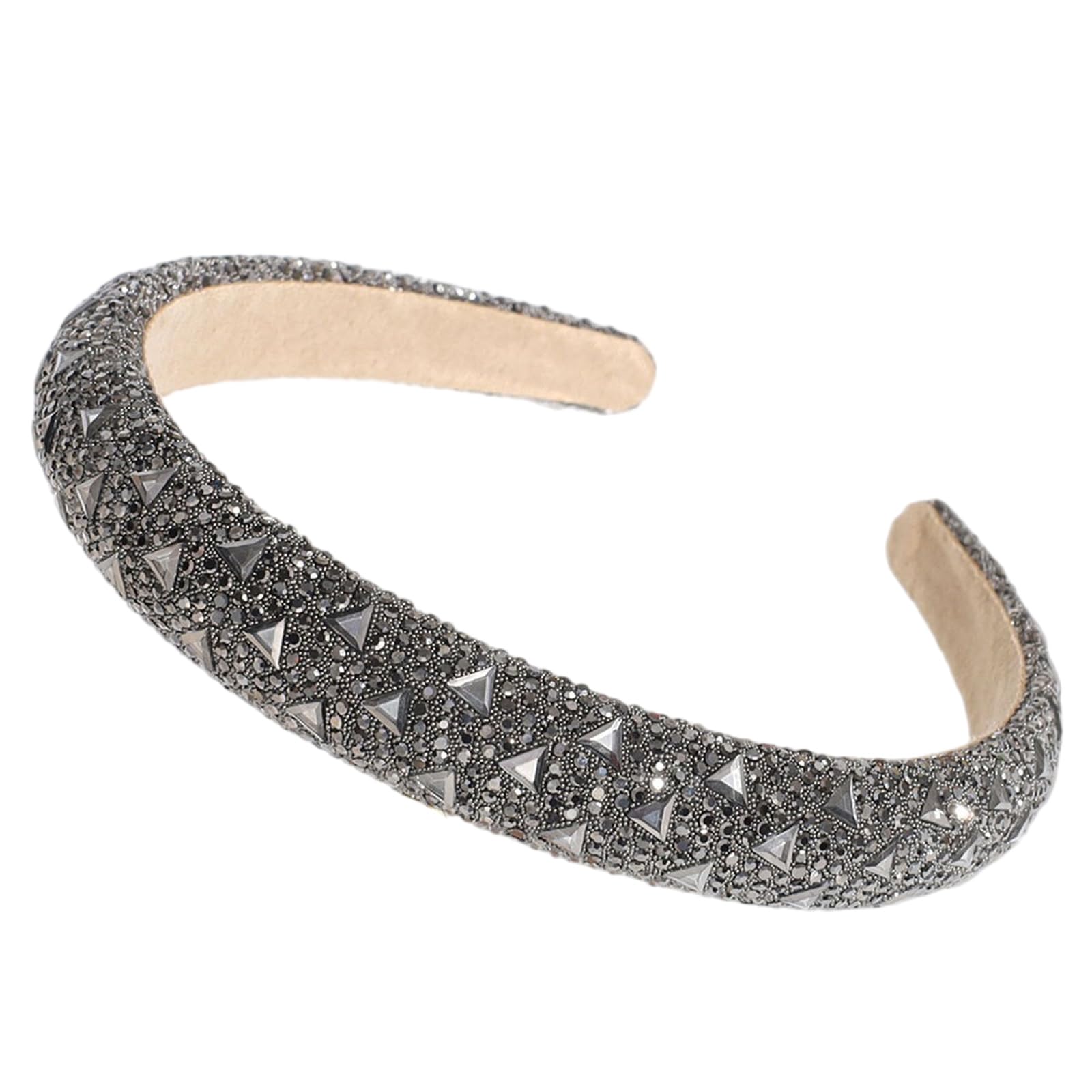 MICFENY Sparkling Rhinestones Bridal Headpiece Comfortable Nonslip Design Hair Decoration Party Headwear For Special Occasion
