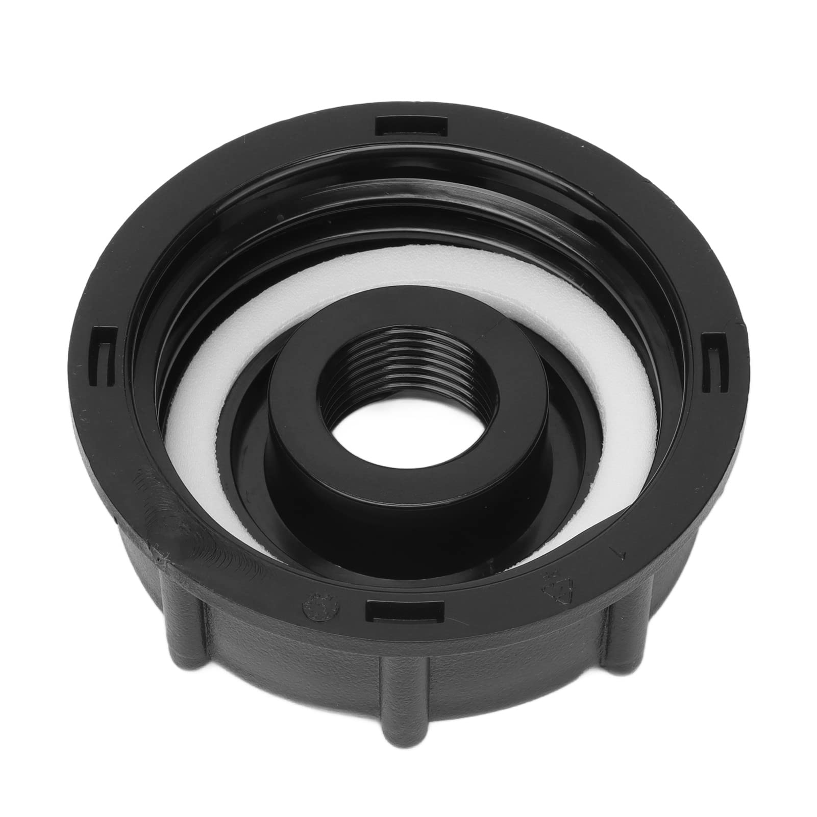 Yctze Set Raccordo Serbatoio IBC, Connettore a Filettatura Grossa 60mm, | 3 pezzi, materiale ABS resistente, guarnizione incorporata, tenuta ermetica