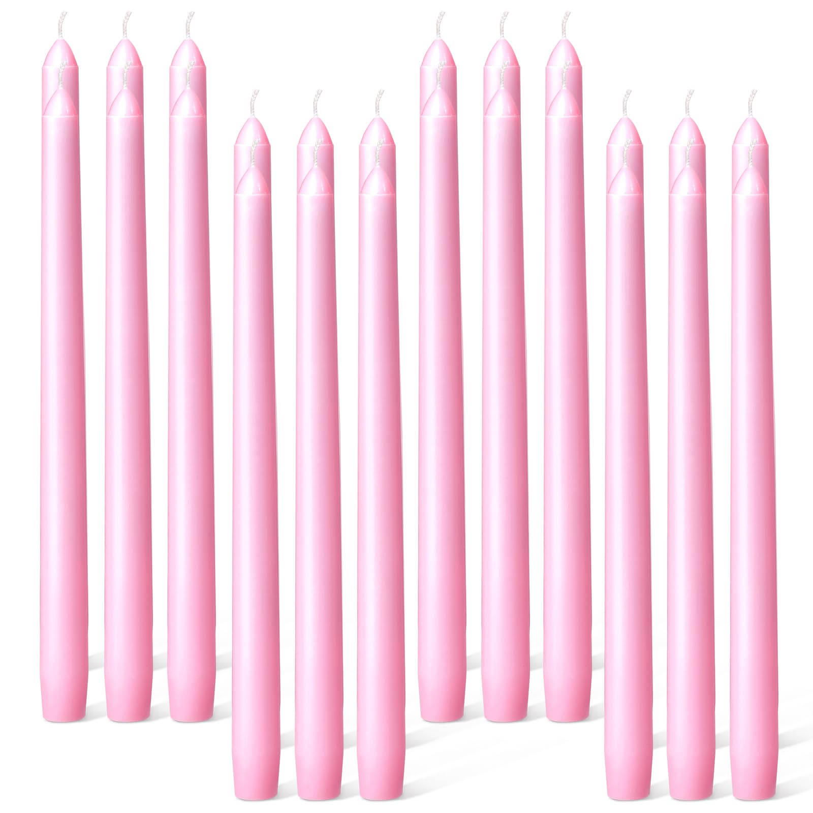 Everymoment Pink Taper Candles - candles and holders | Mubboo