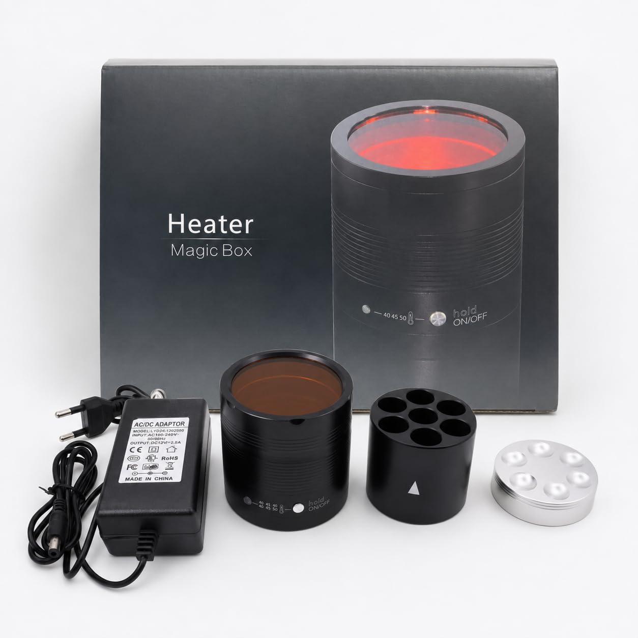 MagicBox Chauffage dentaire en résine 24 W Chauffage de matériel dentaire 40-50 ℃ Contrôle de la température MagicBox pour composites dentaires Réchauffeur adoucisseur de résine