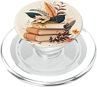 Vista 8 de amante de los libros biblioteca de lectura linda lectura PopSockets intercambiable PopGrip
