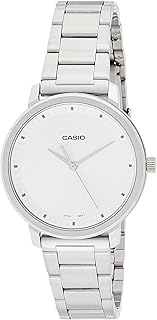 سوار ساعة فضي LTP-B115D-7EVDF انالوج للنساء