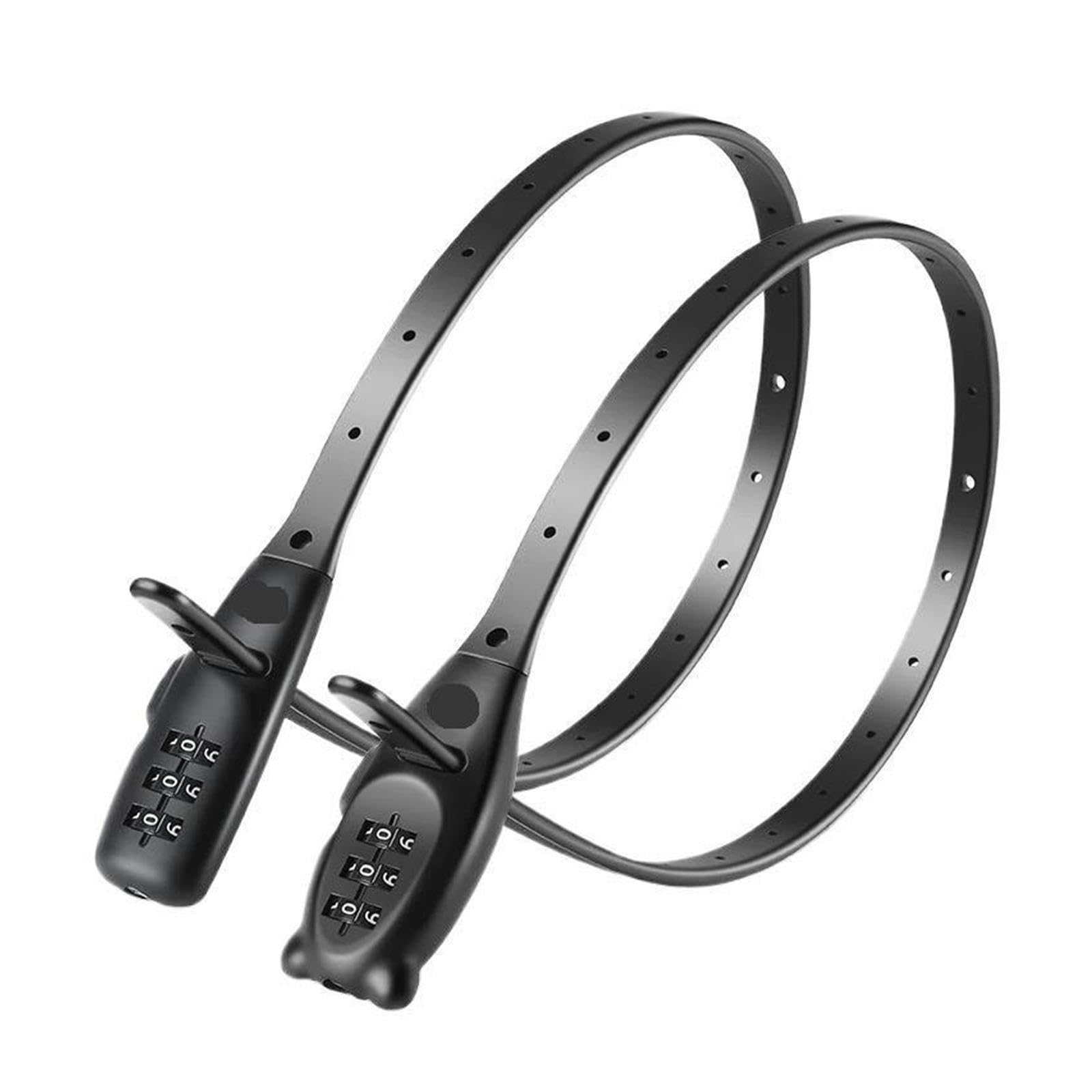Lucchetto for cavo con password in lega di zinco da 1/2 pz