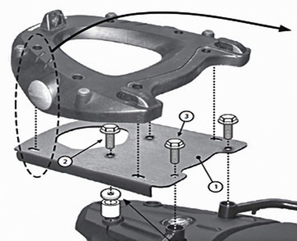 GIVI SR5107 Top Case Rack