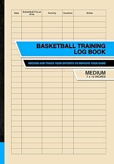 Basketball Training Log Book: Record and Track Your Efforts to Improve Your Game | Medium