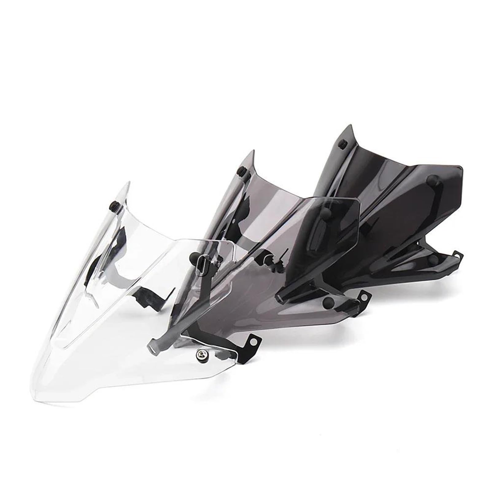 Cupolino Touring Per CB750 Per Hornet Per CB 750 Per HORNET 2023 Accessori Per Moto Parabrezza Sportivo Parabrezza Anteriore In Acrilico Visiera Deflettore Parabrezza Moto(Smoky black)