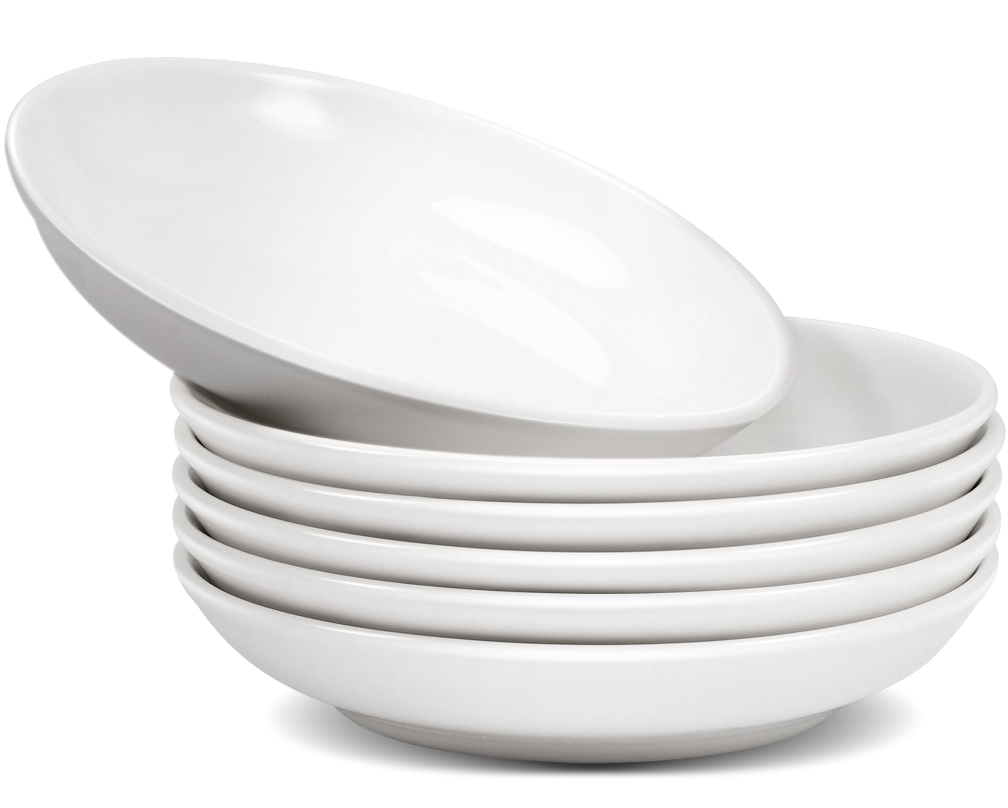 Paquete de 6 platos de postre de cerámica (7 pulgadas)