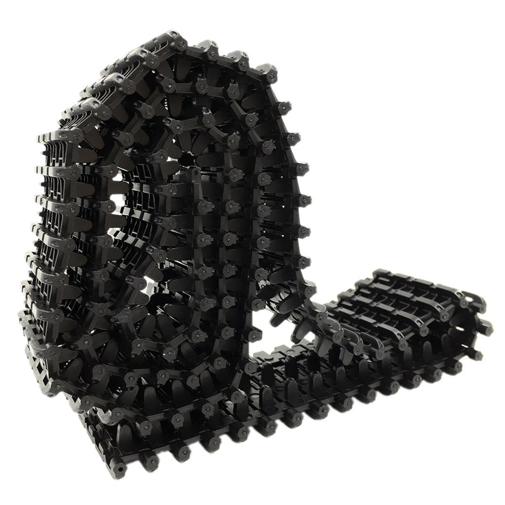 DIY Removable Tracked Chassis for Robot - 78cm Plastic Tank Track Toy with Pedrail Wheels Science Part