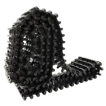 DIY Removable Tracked Chassis for Robot - 78cm Plastic Tank Track Toy with Pedrail Wheels Science Part