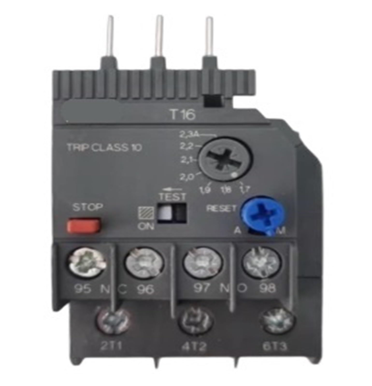 Relais T16-4.2 thermique haute durabilité 3,1-4,2A pour armoire électrique industrielle