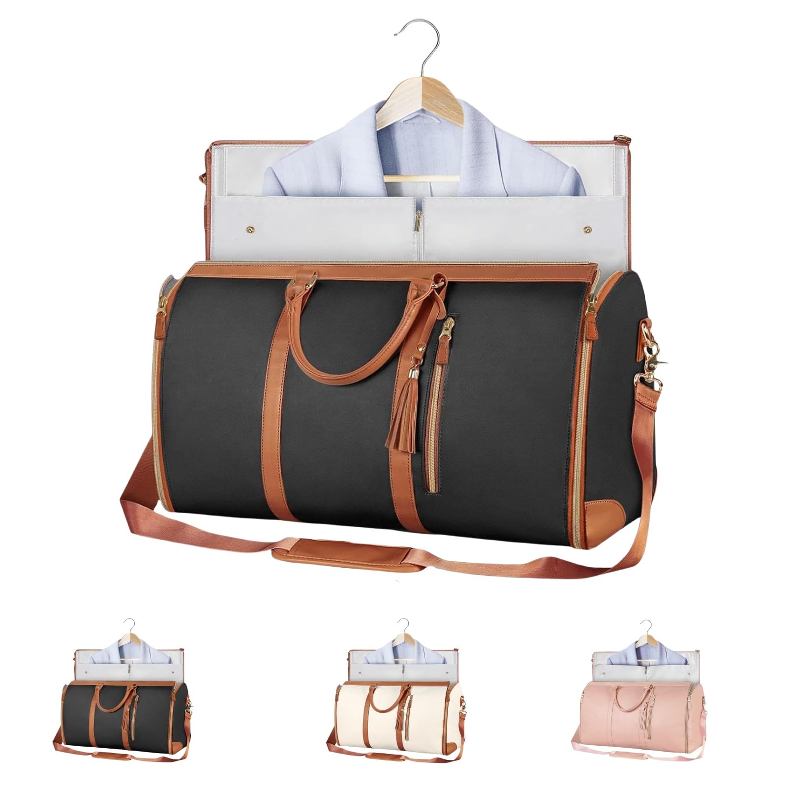 Luux Travel Bag, 2024Luux Travel Bag High Capacity，Carry On Convertible Luux Travel bag (black)