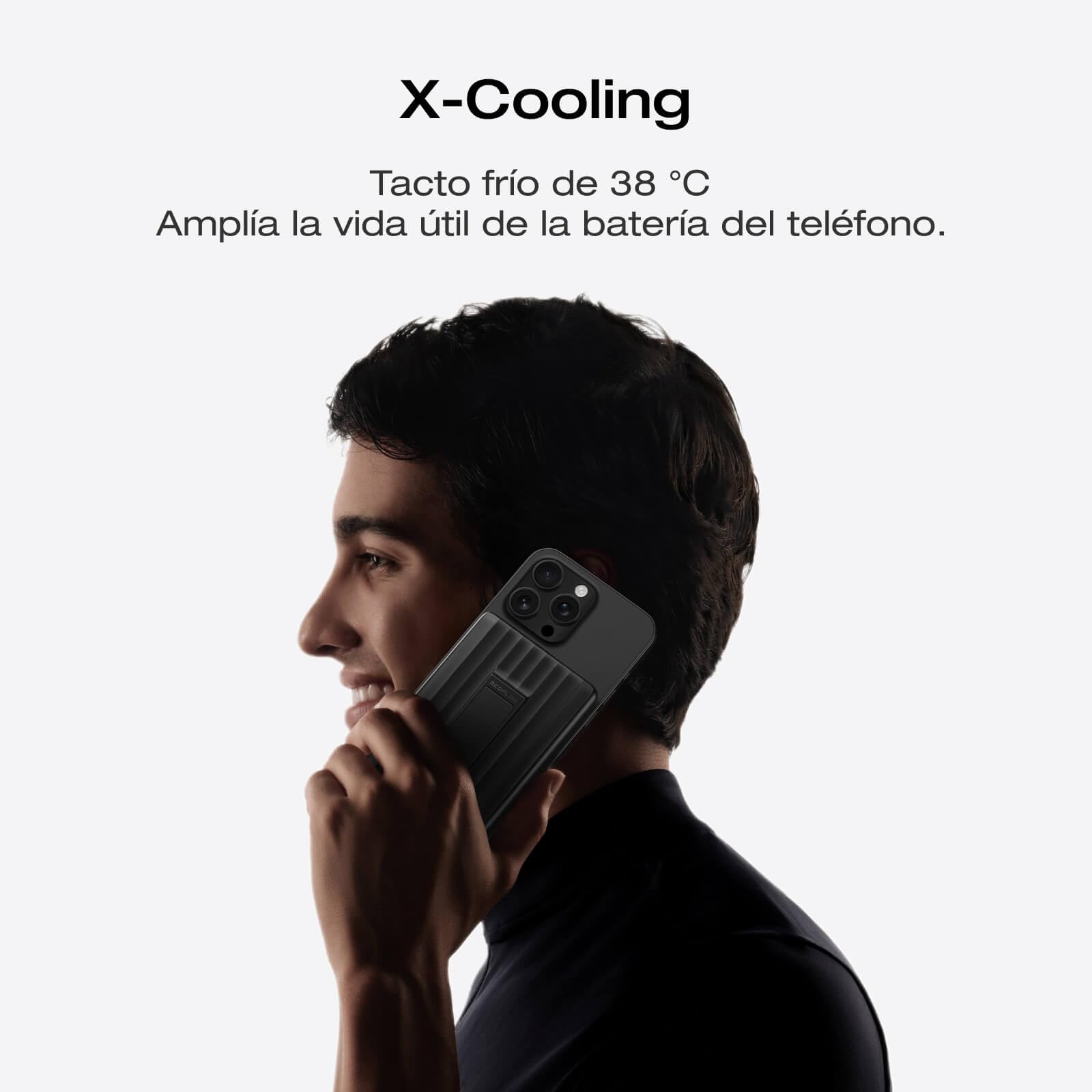 Banco de energía magnético EcoFlow Rapid 10000 mAh, Carga magnética de 7,5 W, inalámbrico, Carga de 30W con USB-C, Recarga de 30W, para iPhone 16/15/14/13/12, con Estuche de Carga inalámbrica-Negro