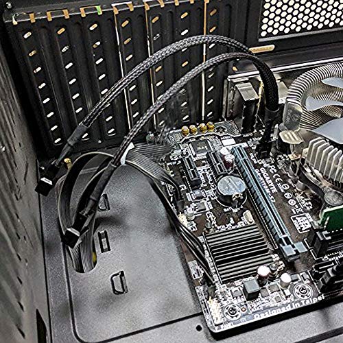 Pulluo 4 Pezzi Ventilatore Splitter Cavo 4 Pin 3