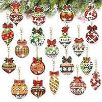 IJHYGD 6 PièCes Diy Diamond Painting Enfant Diamond Painting Porte Clé Hibou Strass